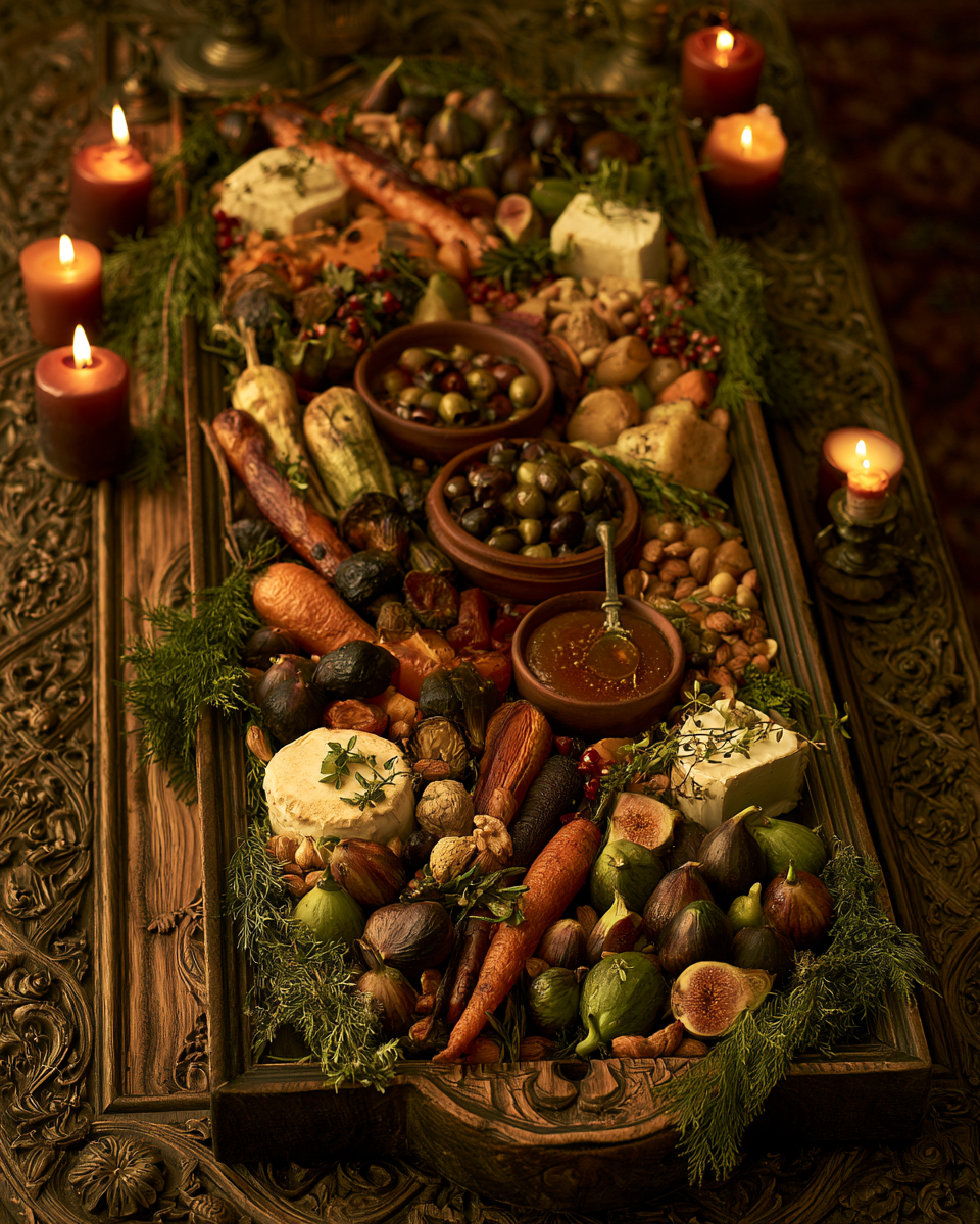 The Garden, seasonal vegetarian board
